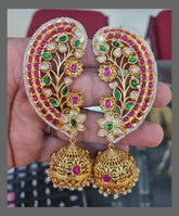 Jadau Nakshi Earcuffs - KE00245
